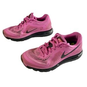 Nike Air Max 2014 Running Shoes Sneakers Pink 621078-500 Womens Size 7.5